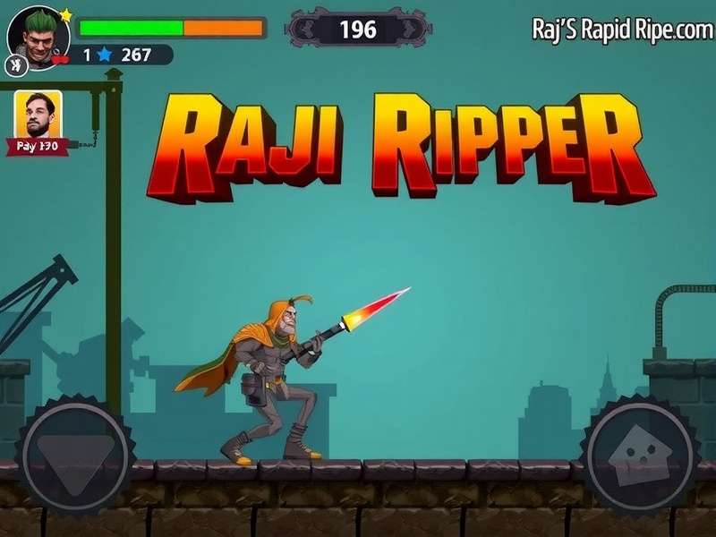 Raj S Rapid Ripper Character Art