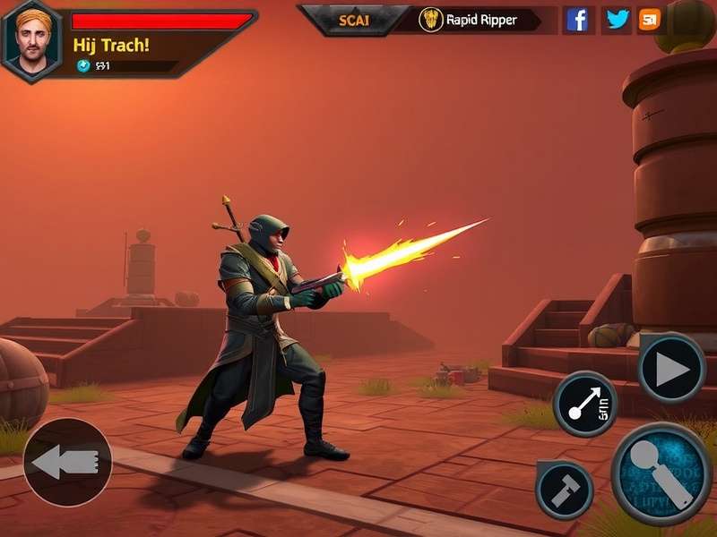 Raj S Rapid Ripper Gameplay Screenshot